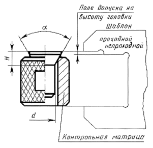 Высоту потайных и полупотайных головок заклепок